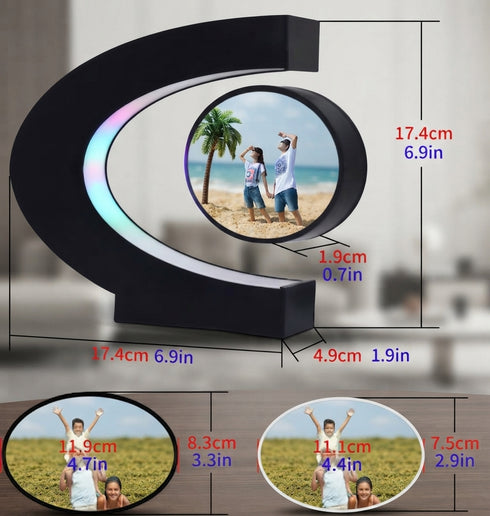 Cadre Photo Flottant – Une Souvenir Qui Semble Suspendu